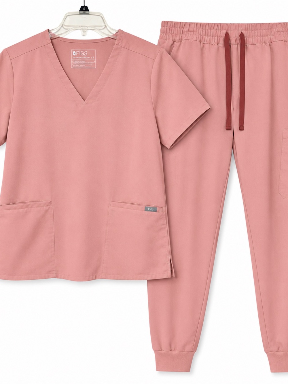 Figs Women’s Dusty Rose scrubs